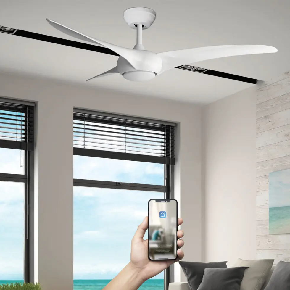 Ventilateur de plafond connecté SAONA