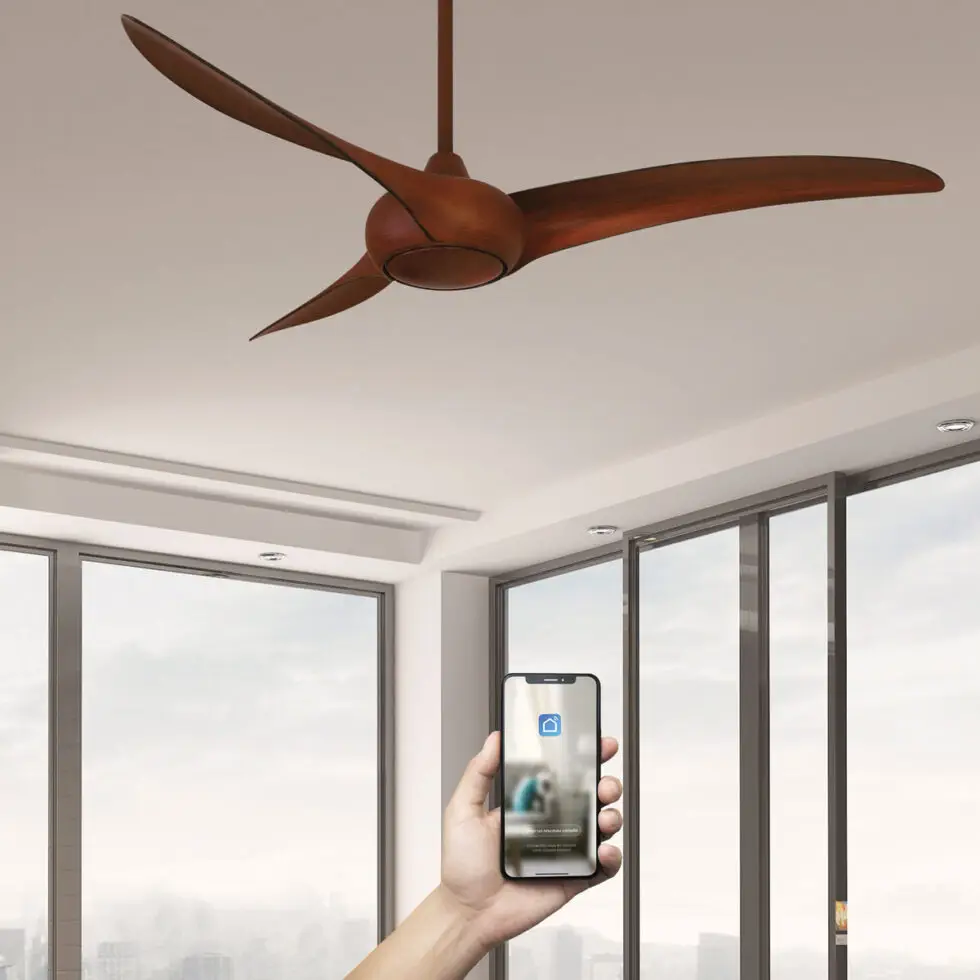 Ventilateur de plafond connecté TOBAGO